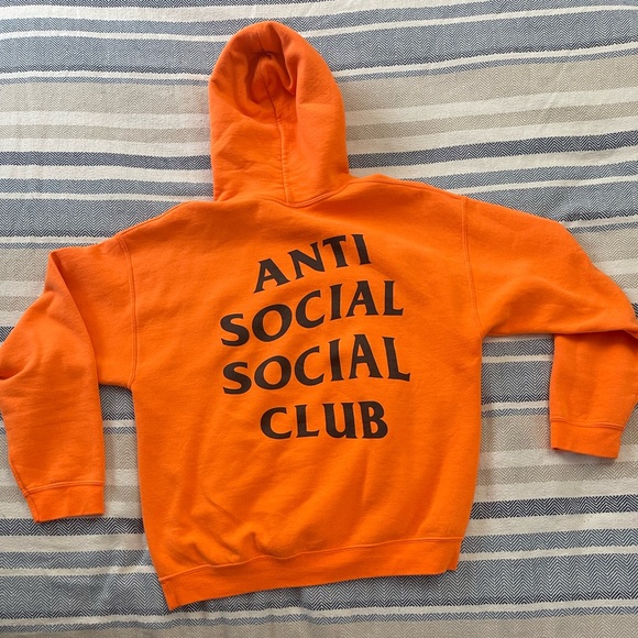 Anti Social Social Club | Shirts | Shanghai Orange Assc Hoodie | Poshmark